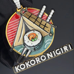 จี้เคลือบผิวแบบแข็งสำหรับผู้ชายและผู้หญิงทำโลโก้ได้ตามต้องการ - Product Image 1