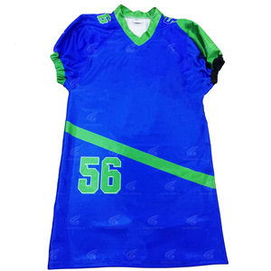 Professional Latest Fashion American Football Jersey Set Customizable Quick Dry Breathable <b>Heat</b>-Transfer Printed Team Uniform - Product Image 6