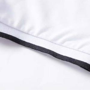 2025 mejor venta de calidad superior de los hombres de talla grande de gran tamaño para Polos verano Streetwear transpirable algodón estampado sólido - Product Image 4