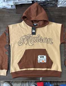 เสื้อฮู้ดดี้แฟชั่นใหม่ ปักลาย ผ้าฝ้าย 100% แบบ unisex มีซับใน สำหรับฤดูใบไม้ร่วง รับทำโลโก้แบรนด์ส่วนตัว คุณภาพสูง สไตล์ลำลอง ขายส่ง - Product Image 3
