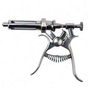 Jeringas veterinarias con acabado de espejo de calidad superior disponibles en todos los tamaños con 2 años de garantía Jeringas para animales grandes hechas a medida - Product Image 2