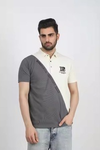 GZ WONDER T-shirts pour hommes de qualité supérieure Logo personnalisé Sports Outdoor Collar Shirt Tailles personnalisées Coupe surdimensionnée Vente de 280 grammes - Product Image 2