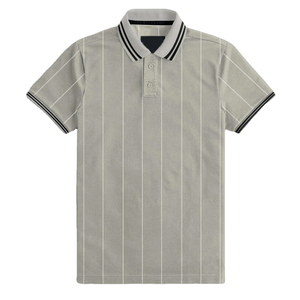 POLO personalizado de alta calidad, Top de manga corta, bordado, estampado de LOGO, verano, transpirable, de punto, de talla grande, camisetas de Polo de Golf - Product Image 1