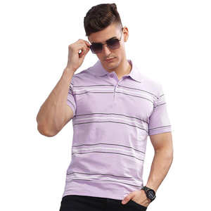 Polo pour homme de haute qualité, tissu doux, coupe confortable au quotidien, adapté au travail, au style décontracté, à la rue et aux voyages - Product Image 1