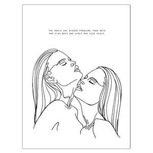 Juego de 3 impresiones artísticas de Madeleine Line-Art - Product Image 4