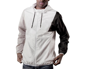 Dernier modèle de vêtements de sport d'été fins Vestes coupe-vent grande taille pour hommes Veste coupe-vent respirante en nylon avec doublure en maille - Product Image 3