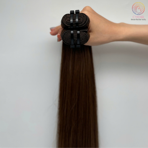 Cheveux humains vierges bruts Double trame de cheveux doux et mince Texture #4 couleur 22 pouces paquets de cheveux humains bruts - Product Image 5