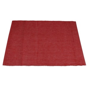 Mantel Individual de mesa de costilla de algodón 100%, manteles individuales de lino con patrón cuadrado sólido moderno de lujo para el hogar, hoteles, bodas tejidas - Product Image 5