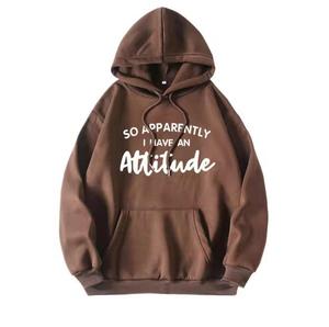 เสื้อฮู้ดโอเวอร์ไซส์ใส่ได้ทุกวันสำหรับผู้ชายและผู้หญิงผ้าฝ้าย100% สตรีทแวร์ - Product Image 1