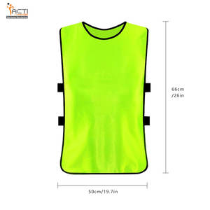 Logo personnalisé Adultes Football Séchage Rapide Football Maillots Gilet Bavoir Avec Numéro Football Formation Gilet - Product Image 2