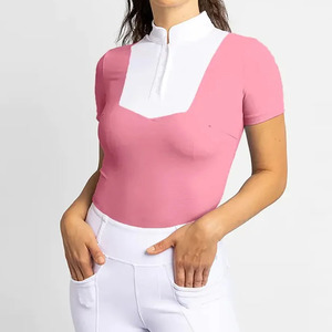 High Quality Performance Horse Rider Wear <b>Base</b> <b>Layer</b> Ladies Equestrian Clothing Tops <b>Long</b> <b>Sleeve</b> Show Shirts - Product Image 5