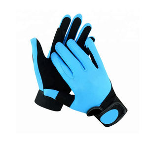 Venta caliente logotipo personalizado impreso guantes de equitación 2025 nueva llegada guantes de cuero para montar hechos en Pakistán - Product Image 3