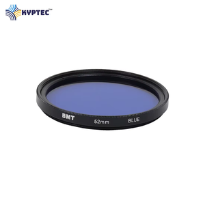 Filtre d'objectif de couleur bleue 52 mm pour appareil photo, améliorant la profondeur visuelle du ciel et de l'eau avec du verre durable et un montage lisse - Product Image 2