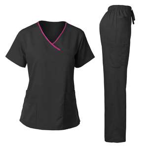 Tenues médicales personnalisées 2025 en polyester/rayonne tricotées avec logo pour hommes et femmes – Qualité supérieure pour dentistes, hôpitaux, infirmières et médecins - Product Image 3