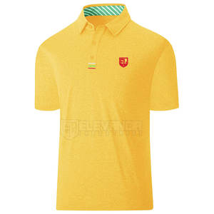 2023 Camisetas De Polo para hombre, tela transpirable de algodón de alta calidad, patrón sólido personalizado, venta al por mayor - Product Image 2
