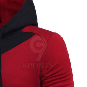 Sweat à capuche décontracté 100% coton pour hommes motif solide avec poches chaud respirant pour toutes les saisons tenues quotidiennes vêtements d'hiver - Product Image 4
