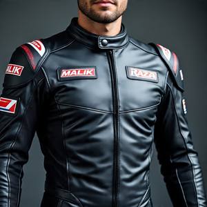 ชุดหนังสำหรับมอเตอร์ไซด์สินค้าจำนวนมากส่งตรงจากโรงงานขนาดปรับแต่งได้-malik Raza - Product Image 3