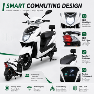 Moto électrique tout-terrain pour adultes avec batterie au lithium – Systèmes <span class=keywords><strong>électriques</strong></span> de vélo de ville - Product Image 3