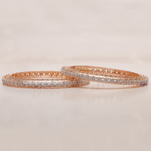 กำไล14kt สีเหลืองทองทำขึ้นอย่างหรูหราของผู้หญิงกำไลข้อมือตัดสดใส VVS ชัดเจนห้องปฏิบัติการปลูกเพชรชุบทองเงินของขวัญเครื่องประดับ - Product Image 1