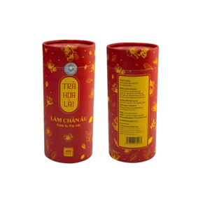 Thé au jasmin (boîte rouge) feuille de thé prix compétitif goût unique utilisé comme cadeau OEM/ ODM fabriqué au Vietnam en gros - Product Image 2