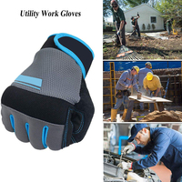 Nuevos Guantes de Mecánico de Cuero Resistentes para Construcción, Duraderos, Resistentes a Cortes, para Uso Diario en Exteriores, Aptos para las Cuatro Estaciones