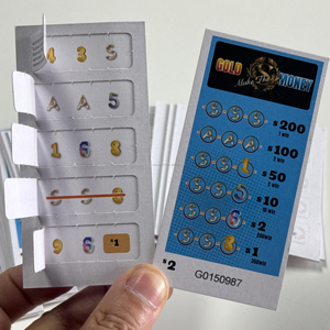 カスタムプルタブカード工場直販、競争力のある価格と迅速な配送 - Product Image 2