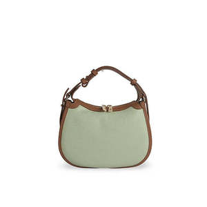 Borsa Strutturata in Vera Pelle Dollaro - Made in Italy - Art. 25393D" - Product Image 2