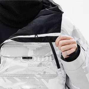 Chaqueta de esquí aislada, ropa deportiva de invierno transpirable para hombres y mujeres, chaqueta de esquí, forro polar interior desmontable - Product Image 6