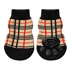 Calcetines Antideslizantes Azules para Perros con Suela Antideslizante, Protector de Patas Elástico para Mascotas para Pisos Interiores y Exteriores - Product Image 3