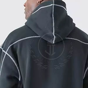 Sudaderas con Capucha Holgadas de Invierno para Hombre, Ligeras, de Alta Calidad, 100% Algodón, Diseño Personalizado, Secado Rápido y Transpirables - Product Image 6