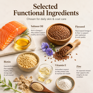 Suplemento de Aceite de Salmón Omega 3 para <span class=keywords><strong>Perros</strong></span> OEM, Golosinas Blandas para Aliviar la Picazón en la Piel y un Pelaje Brillante, <span class=keywords><strong>Biotina</strong></span>, Zinc, Vitamina para el Crecimiento del Pelaje de <span class=keywords><strong>Perros</strong></span>, 90 Unidades - Product Image 5