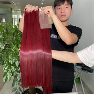 ผมต่อแบบมนุษย์บริสุทธิ์บริสุทธิ์100% เวียดนามไม่ผ่านกระบวนการผมตรงแบบไม่ผ่านกระบวนการผมเรมี่ยาวเกรด12 - Product Image 3