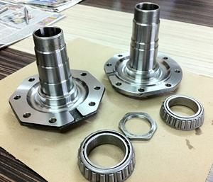 Pour Land Cruiser, ensemble d'essieu avant, acier neuf pour 2008-2011, gauche (43401-60080), droite 43401-60012 - Product Image 3