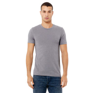 Camisetas de Verano para Hombre al por Mayor, de Poliéster/Algodón, Transpirables, de Secado Rápido, Corte Ajustado, Cuello Redondo, Talla Grande, 280g, para Cualquier Impresión - Product Image 1