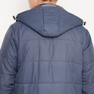 Nouvelle Marque Veste d'Hiver Casual à Capuche pour Homme Personnalisée Veste Matelassée de Luxe Haute Qualité Coquille en Nylon Réversible Respirante - Product Image 5