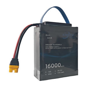 XINGTO Smart Oplaadbare Lipo Batterij 12s 16000mah 46.2V 25C met BMS Drone Lithium-ion Batterijen voor Landbouwdrone - Product Image 6