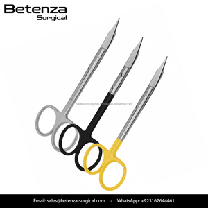 Tijeras Goldman Fox TC con Hojas Cónicas de Acero Inoxidable, Grado Hospitalario, Herramienta Manual para Cirugía ORL - Product Image 4