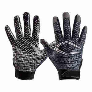 Gants de sport personnalisés de haute qualité pour adultes Nouvelle mode de gants de receveur de football américain et gants de frappeur de baseball - Product Image 5