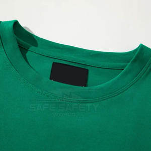 Usine directe haute qualité pour hommes pour T-Shirt écologique et séchage rapide coton/fibre de bambou coupe régulière fabriqué au Pakistan - Product Image 4