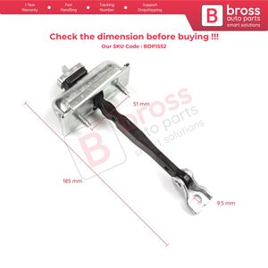 BDP1552 Correa limitadora de montaje de control de Tope de puerta delantera para Vauxhall Insignia B Z18 2017-On Buick Regal MK6 2018-2020 39089087 - Product Image 6