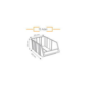 Juego de soporte de herramientas de plástico multifuncional Almacenamiento eficiente y organización Contenedores y cajas de almacenamiento MIYAGO - Product Image 2