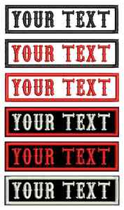 Venta caliente de fábrica personalizada tela de vuelo bordado Jet Tag tejido bordado etiqueta llavero con su propio logotipo - Product Image 4