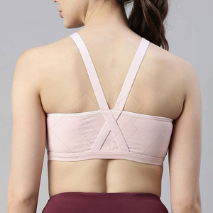Sujetador deportivo activo para mujer Spandex transpirable/Nylon hecho en Pakistán para entrenamiento y Fitness - Product Image 2