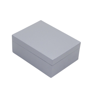 Decoración del hogar elegante Color plata vidrio Material Navidad decorativo X-Mas árbol hecho a mano personalizado - Product Image 3