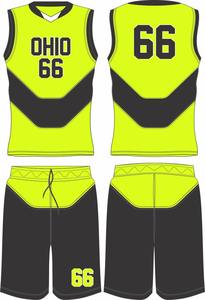 ชุดเครื่องแบบบาสเก็ตบอลโพลีเอสเตอร์ออกแบบใหม่ล่าสุดระบายอากาศได้ดีขนาดพลัสไซส์ - Product Image 4