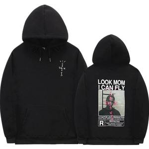 Sweat à capuche unisexe en molleton 100% coton, best-seller, XS, logo personnalisé double face, sérigraphie, coupe-vent, respirant - Product Image 5