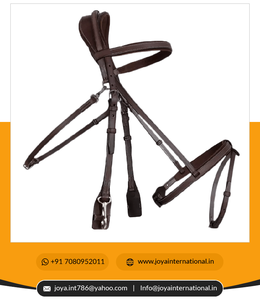 French Noseband Training Bridle <b>Dressage</b> Bridle Double Bridle <b>Dressage</b> at Wholesale Price Folded - Product Image 4