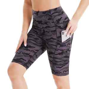 Custom New Fabrics <b>Booty</b> Scrunch Biker <b>Shorts</b> White <b>Women</b> Breathable Eco-Friendly High Waist Polyester/Spandex/Cotton Fitness - Product Image 6