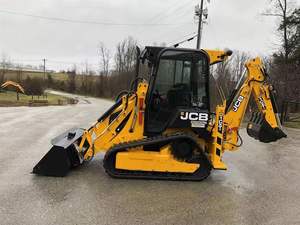 Chargeuse-pelleteuse JCB 1CXT d'occasion, 3CX, 4CX, rétrocaveuse, expédition depuis la FRANCE, rapide et fiable, meilleure machinerie de construction sur chenilles - Product Image 5