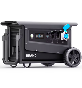 สถานีไฟฟ้าพกพาเกรดอุตสาหกรรม กันน้ำ ใช้พลังงานแสงอาทิตย์แบบออฟกริด ชาร์จเร็ว แบตเตอรี่สำรอง LiFePO4 เครื่องกำเนิดไฟฟ้าพลังงานแสงอาทิตย์ - Product Image 3